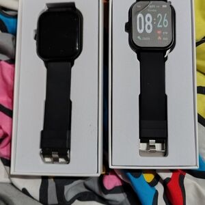 Smartwatch with Black Band